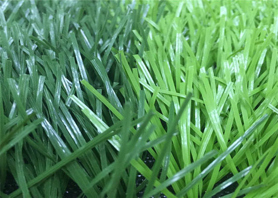 Soccer artificial grass,stadium football field in school artificial turf 50mm,flat shape with stem,light and dark green
