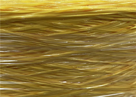 Cream Yellow C Shape Synthetic Filament Yarn 9500d With Stem
