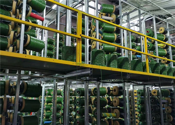 Artificial Grass Mat Weaving Machine For 3m High Density Turf