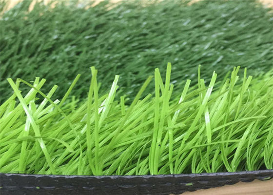 Soccer artificial grass,stadium football field in school artificial turf 50mm,flat shape with stem,light and dark green